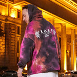 Cargar imagen en el visor de la galería, Sudadera con Capucha Motivos Japoneses 'Rainbow'
