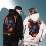Cargar imagen en el visor de la galería, Sudadera con Capucha Streetwear Inscripción Japonesa 'Aichi'

