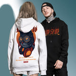 Cargar imagen en el visor de la galería, Sudadera con Capucha Streetwear Inscripción Japonesa 'Aichi'
