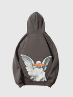 Cargar imagen en el visor de la galería, Sudadera con Estampado de Estatua de Ángel 'Dozo'
