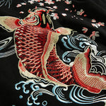 Cargar imagen en el visor de la galería, Sudadera Japonesa Carpa Koi 'Kuro'
