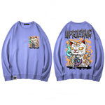 Cargar imagen en el visor de la galería, Sudadera Japonesa Gato Zombie 'Kanagawa'
