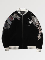 Cargar imagen en el visor de la galería, Sukajan Jacket Phoenix Rojo 'Yamaguchi'
