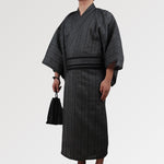 Cargar imagen en el visor de la galería, Yukata Tradicional Hombre 'Oyama'
