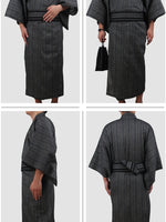 Cargar imagen en el visor de la galería, Yukata Tradicional Hombre 'Oyama'

